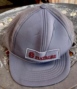 FIATAGRI Australian Cap-Grey-One Size Fits All-Vintage Brand New. Rare Find ! - Picture 1 of 4