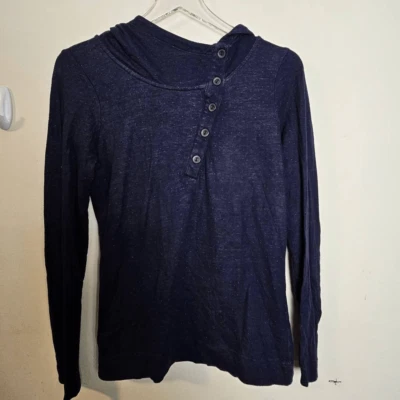 Sudadera con capucha Horny Toad Adorno para mujer azul marino pequeña Foto 1 de 3