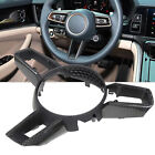 1Pc Gloss Car Steering Wheel Trims For Porsche 911 992 Taycan J1 971.2 2020-2023