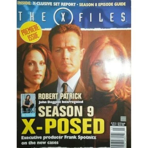 X FILES premiere issue + POSTER 20 coolest x-file moments X-CLUSIVE SET REPORT - Picture 1 of 6