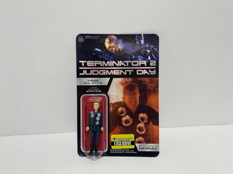 Funko ReAction Terminator 2 Judgement Day Final Battle T1000 3.75" Action Unpunc Cover