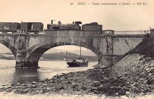 España - IRÚN - Puente Internacional - El Javelot - Ed. ND Phot. Neurdein 96 - Picture 1 of 2