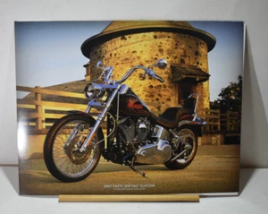 2007 Harley Davidson sales brochure FXSTC Softail Custom    H1 - Picture 1 of 2