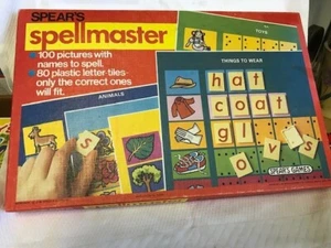 JUEGO EDUCATIVO Y ORTOGRAFÍA SPELLMASTER DE COLECCIÓN SPEAR'S - completo 1980 - Imagen 1 de 3