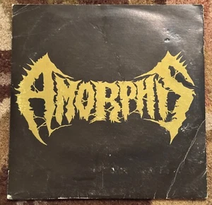 AMORPHIS “VULGAR NECROLATRY” ORIGINAL 1991 RELAPSE RECORDS 7 INCH VINYL RECORD - Picture 1 of 6