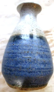 JARRÓN BROTE DE CERÁMICA NATIVO AMERICANO LANZADO A MANO FIRMADO ""FAY", 3 3/4"" X 2 3/4"" USADO - Imagen 1 de 4