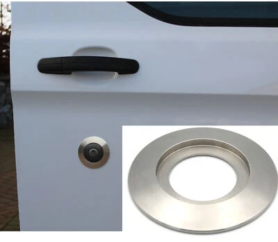 Anillo bisel bisel con bloqueo de puerta para Ford Transit Custom 2012-2021 actualización de seguridad envolvente
