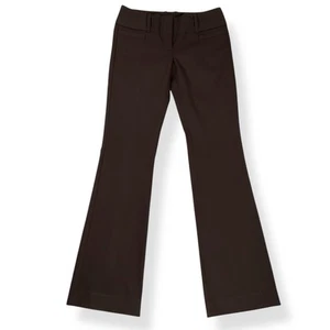 The Limited Pants Women 0 (28x32) Brown Drew Fit Boot Y2K Career Low Rise NWT - Picture 1 of 15
