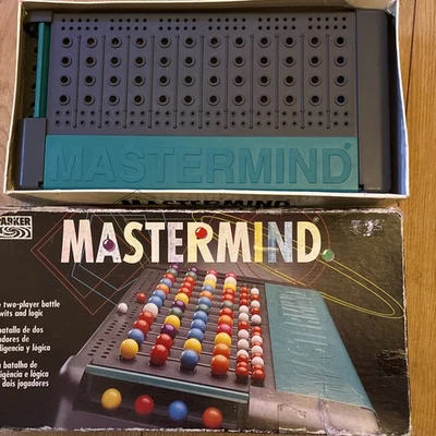 MASTERMIND Game By Parker Vintage Board Games 1994 Complete, box not great. - Image 1 of 4