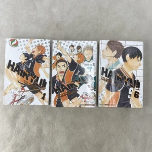 3 Haikyuu Englisch Manga Buch Lot Bände 1 5 6 Set Softcover Haruichi Furudate - Bild 1 von 8