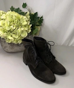 Botas de combate Thursday Boot Co de gamuza oliva oscuro President para mujer talla 11 Desert - Imagen 1 de 10