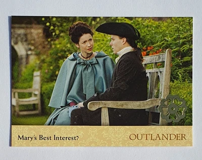 Carte Outlander Saison 2 numéro 25 variante Or Gold Jacobite Seal Foil Stamp - Photo 1/2