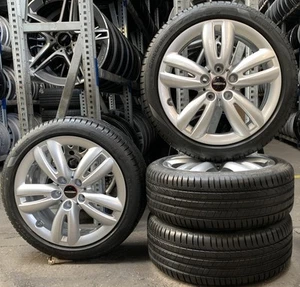4 Orig MINI Sommerräder JCW Track Spoke 501 205/45 R17 88W F55 F56 F56 BEV F57 6 - Bild 1 von 3