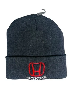 ๐๐๐Honda Black Knit Beanie Red Emblem ๐๐๐ - Picture 1 of 2