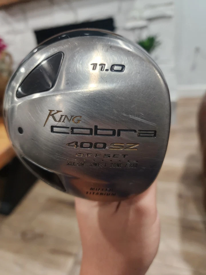 King Cobra Titanium 400 SZ Offset 11* Driver Aldila 50g Lite Senior Flex RH - Image 1 of 4