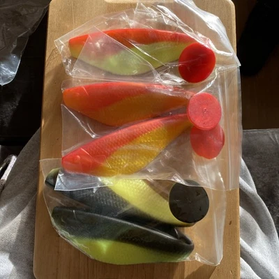 Gummifisch 18cm Pike Slayer neu top Gummimischung 5x  - Bild 1 von 2