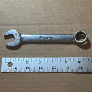 Snap-On OEX220 Short Stubby Combination Wrench 11/16" 12-Point SAE - Bild 1 von 5