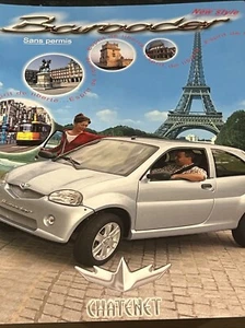 The Chatenet Barooda Car Sales Information Brochure Sheet In French From 1998 - Picture 1 of 2