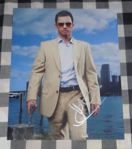 Foto firmata Jeffery Donovan 8x10 attore bruciare avviso Fargo legge e ordine - Foto 1 di 1