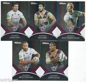 2016 NRL Traders Black Parallel Special SEA EAGLES Team Set - Picture 1 of 1