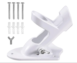 Flag Pole Holder Brackets, 1" Flag Pole Mounting Bracket with Hardwares for Hous - Picture 1 of 8