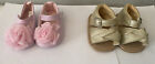 Baby Shoes And Sandals Size 6-9 Months Lot Of 2