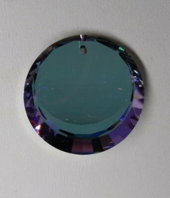 Colgante Swarovski Cristal Vitrail Luz 27mm Disco/Luna Media Luna 6210; ¡Raro! Foto 1 de 2