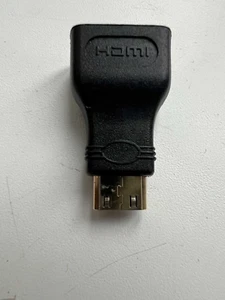HDMI Female To Mini HDMI Male Adapter For RCA 10 VIKING PRO RCT6303W87 DK Tablet - Picture 1 of 6