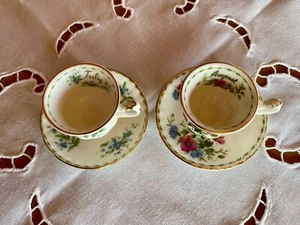 2 Sammeltässchen Royal Albert  (Bone China), Motiv July & August - Bild 1 von 3