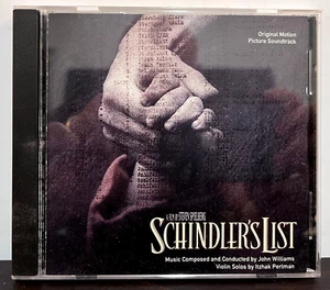 SCHINDLER'S LIST Movie Soundtrack (1993) - Compact Disc CD - EX Cond. - Picture 1 of 3