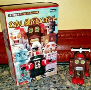 BriKeys Thunder Robot Brown Tin Age Collect Osaka ~ Cosmic Artifacts Estate - Imagen 1 de 5