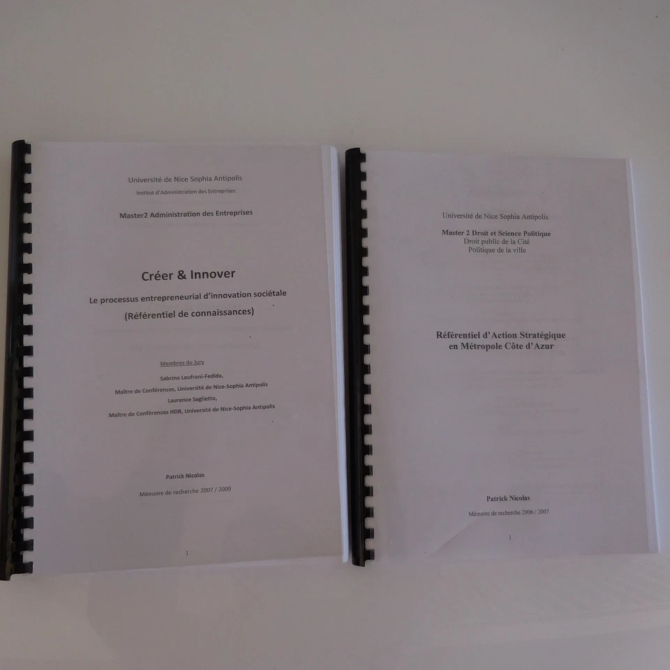 2 Mémoires De Build Y Innover En Metrópoli Côte Azure - Imagen 1 de 4