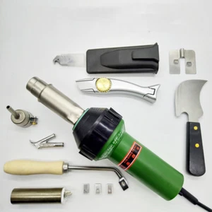 220V 1600W Plastic Welding Gun Kit PVC PE Plastic Hot Air Heat Welder +Accessory - Picture 1 of 6