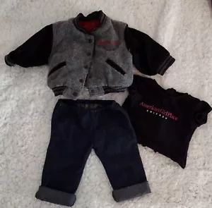 American Girl Puppe College Jacke, Chicago T-Shirt und Jeans - Bild 1 von 14