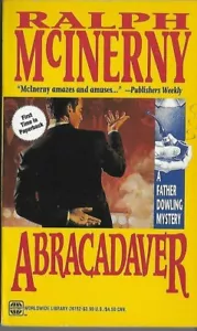 Ralph McInerny ABRACADAVER Paperback Father Dowling Mystery - Picture 1 of 1