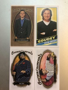 2020 GOODWIN CHAMPIONS MINI-PICK FROM DROPDOWN $1.00 AND UP W/GOUDY & LUMBERJACK