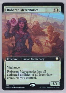 1x Robaran Mercenaries *Extended Art Foil* - Dominaria United: Commander - NM - Imagen 1 de 1
