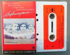 HIGHWAYMEN Cassette ~ RARE NEW ZEALAND Paper labels CASH Nelson KRISTOFFERSON