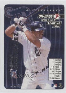 2001 MLB Showdown Juan Gonzalez #162