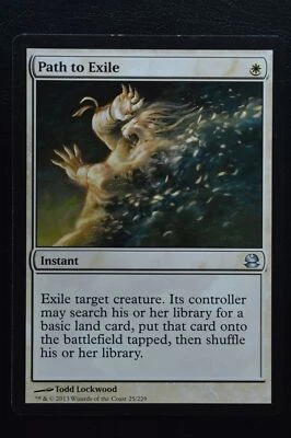 Magic The Gathering MTG PATH TO EXILE Modern Masters LP Lightly Played - Image 1 of 2