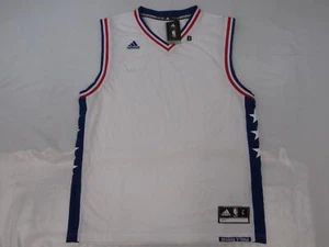 New Philadelphia 76ers Mens Size L Large White Adidas Jersey - Picture 1 of 6