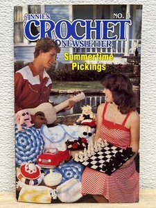 Vtg 1983 Annie's Crochet Newsletter 15 Project Crafting Magazine # 3 - Picture 1 of 9