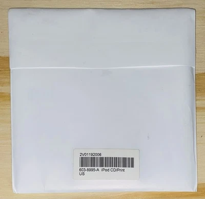 APPLE iPod iTunes Installation Software CD Disc Software Factory Sealed NEW 2006 - Image 1 of 2