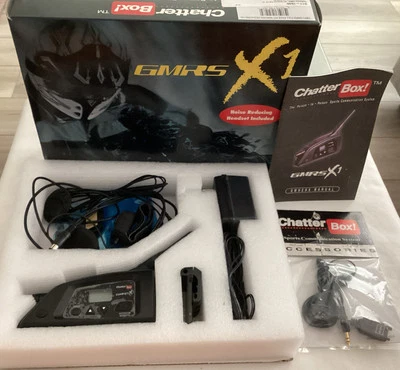 Chatterbox GMRS X1 Transmitter Communication Head, Full Face Kit - COMPLETE - Image 1 of 4