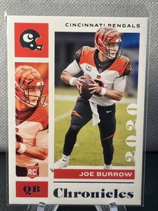 2020 Panini Chronicles Joe Burrow RC Rookie #19 Bengals - Bild 1 von 2