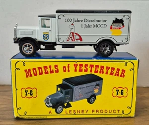 Y 6 1932 Mercedes Benz L5 Lorry Models of Yesteryear Matchbox 1 Jahr MCCD Code 2 - Bild 1 von 7