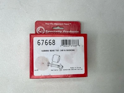 SPC Performance Rear Toe Cam & Bushing Fits 2000-2009 Subaru Legacy #67668 - Image 1 of 2