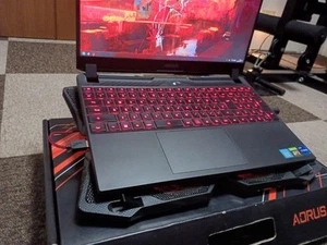 AORUS 15.6 Gaming Laptop KLIM COBRA Cooling Pad Intel i7 32GB RAM RTX 3070ti - Picture 1 of 12