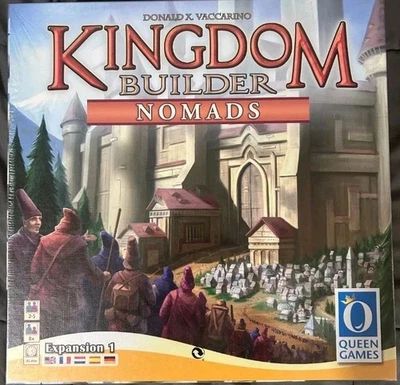 Kingdom Builder Nomads, Board Game Expansion, new never opened - Image 1 of 2