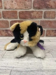 Vintage 1992 Tyco Kitty Kitty Kittens Calico Purring Cat Orange Black White - Picture 1 of 6